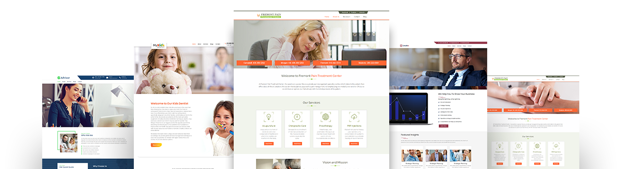 Professionally Designed Website Design